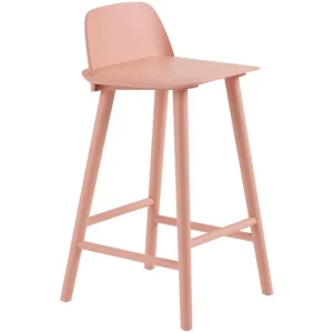 Muuto Nerd barstol, 65 cm, tan rose