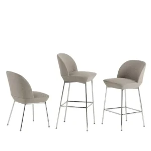 Muuto Oslo stol, Ocean 32 - krom