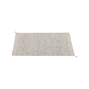 Muuto Ply-matta, återvunnen polyester, 85 x 140 cm, svart - vit