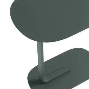 Muuto Relate sidobord 60,5 cm, mörkgrön