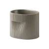 Muuto Ridge blomkruka, h 15 cm, taupe