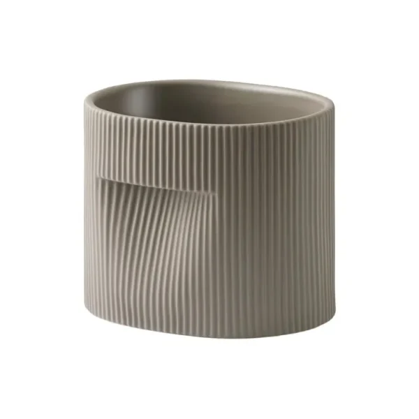 Muuto Ridge blomkruka, h 15 cm, taupe
