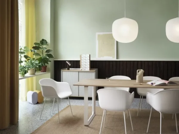 Muuto Rime pendellampa 37 cm, vit