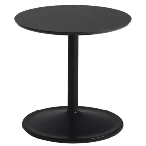 Muuto Soft sidobord, 41 cm, låg, svart