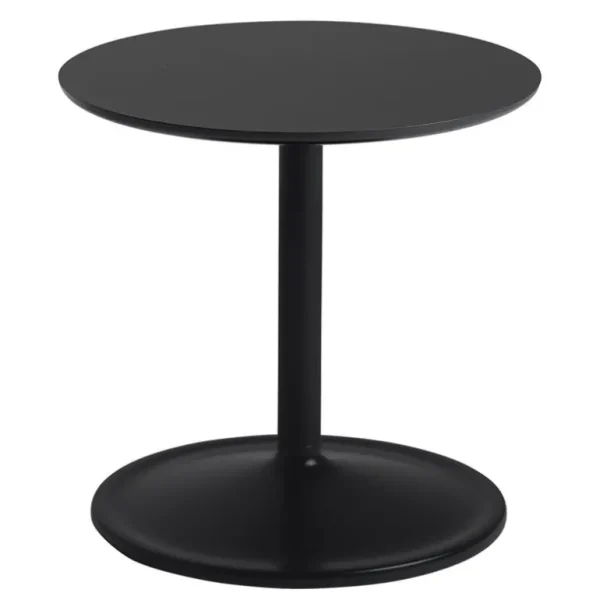 Muuto Soft sidobord, 41 cm, låg, svart