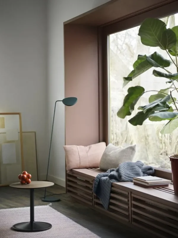 Muuto Soft sidobord, 41 cm, låg, svart