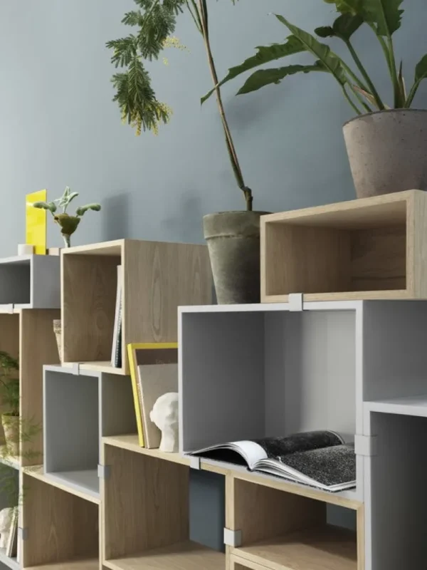 Muuto Stacked 2.0 hyllmodul, medium, ek