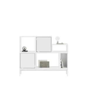 Muuto Stacked hyllmodul, medium, vit