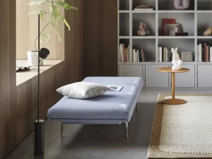 Muuto Stacked hyllmodul med lucka, medium, ljusgrå