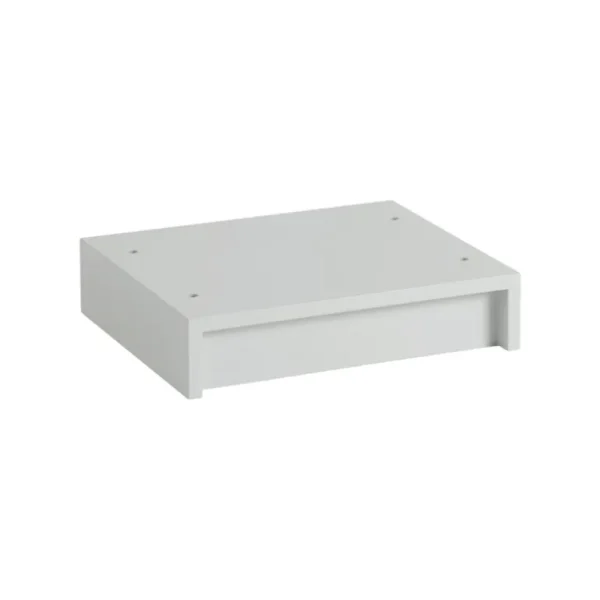 Muuto Stacked piedestal, 43,5 x 35 x 10 cm, grå