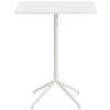 Muuto Still Cafe barbord 75 x 65 cm, h. 95 cm, vit