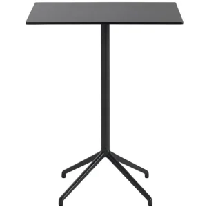 Muuto Still Cafe barbord 75 x 65 cm, h. 95 cm, svart