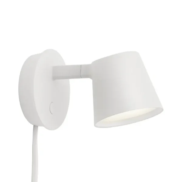 Muuto Tip vägglampa, vit