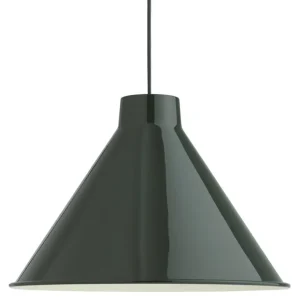 Muuto Top pendellampa, 38 cm, mörkgrön