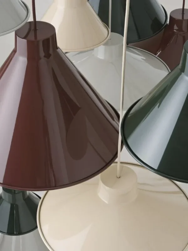 Muuto Top pendellampa, 36 cm, grå