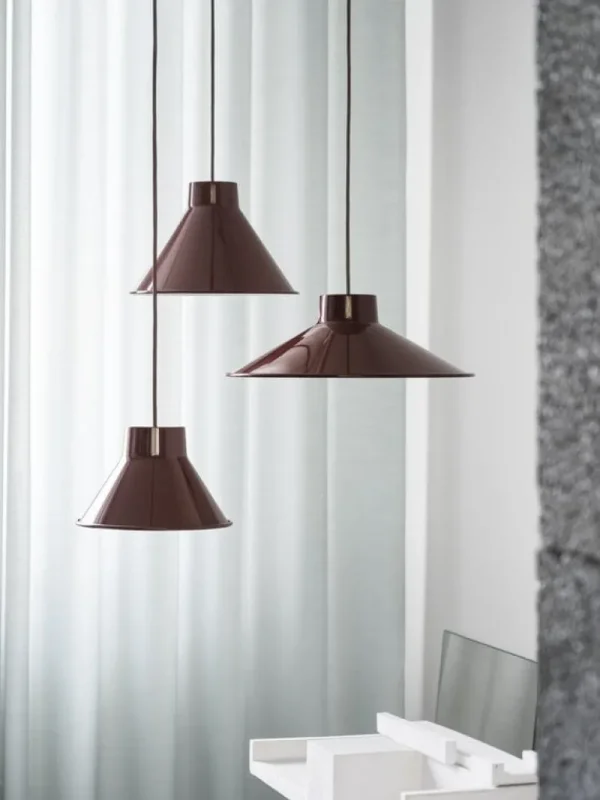 Muuto Top pendellampa, 36 cm, grå
