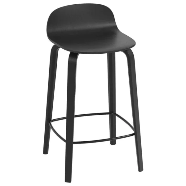 Muuto Visu barstol, 65 cm, svart