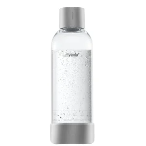 Mysoda Premium vattenflaska 1 l, silver