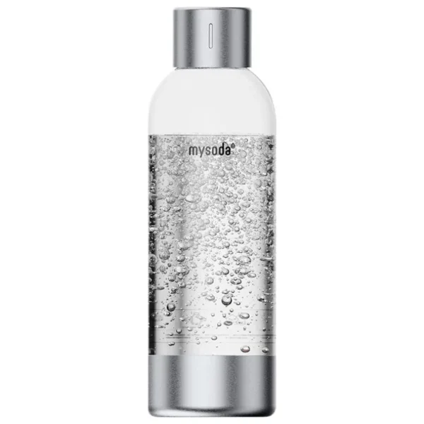 Mysoda Premium vattenflaska 1 l, silver