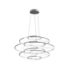 Nemo Lighting Drop 7 pendellampa, 2700 K, satin silver