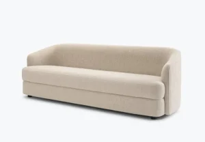 New Works Covent soffa 3-sits, djup, vit