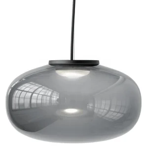 New Works Karl-Johan pendel, 40 cm, rökt glas