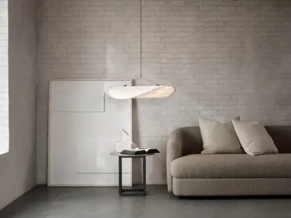 New Works Tense pendellampa, 120 cm, vit