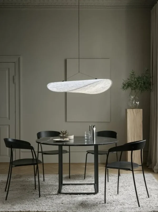 New Works Tense pendellampa, 120 cm, vit