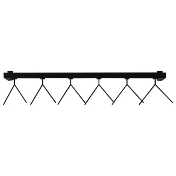 Nichba HangSys klädupphängningssystem, medium, svart