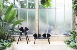 Barn Nofred Mouse juniorstol, svart