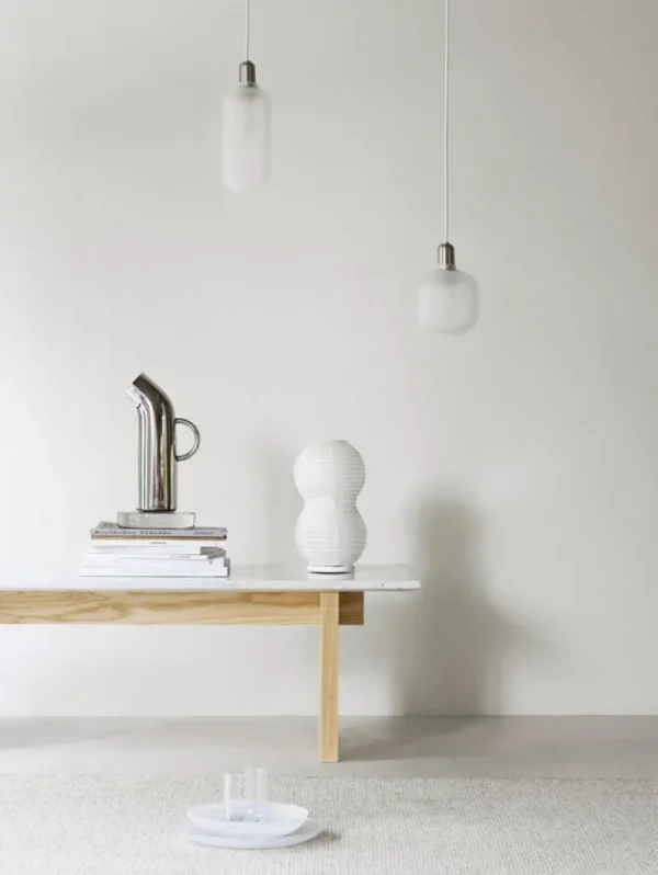 Normann Copenhagen Amp lampa, liten, matt vit