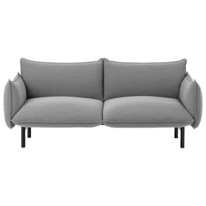 Normann Copenhagen Ark soffa, 2-sits, svart stål - Steelcut Trio 133