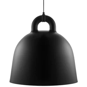 Normann Copenhagen Bell pendellampa, L, svart