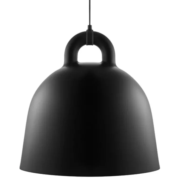 Normann Copenhagen Bell pendellampa, L, svart