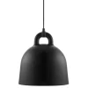 Normann Copenhagen Bell pendellampa, S, svart