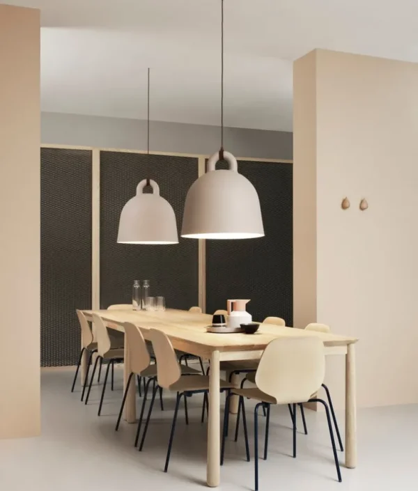 Normann Copenhagen Bell pendellampa, L, sand