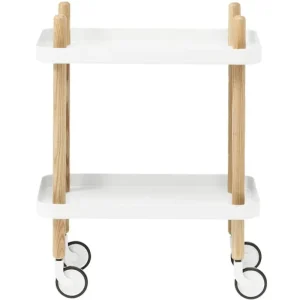 Normann Copenhagen Block rullbord, vit