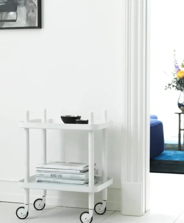 Normann Copenhagen Block rullbord, helvit