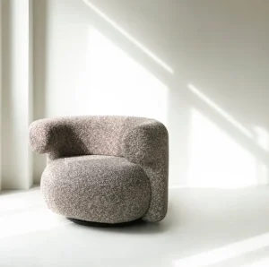 Normann Copenhagen Burra fåtölj, snurrfunktion med retur, Zero 0011