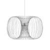 Normann Copenhagen Coil pendellampa, 76 cm, rostfritt stål