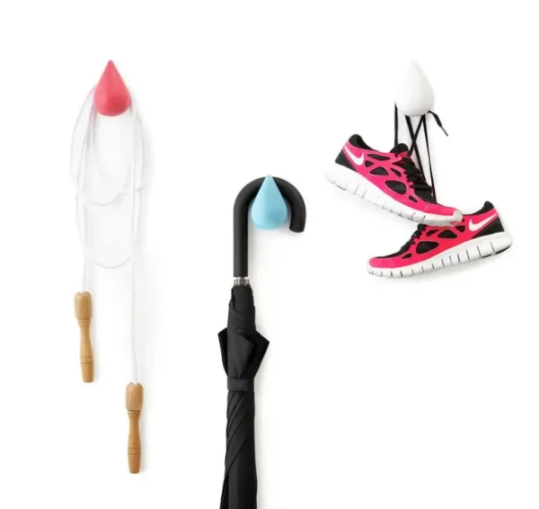 Normann Copenhagen Dropit krok stor, set om 2, svart