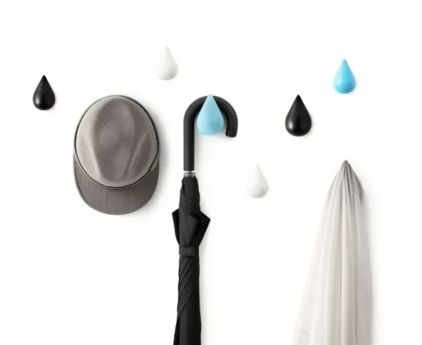 Normann Copenhagen Dropit krok stor, set om 2, svart