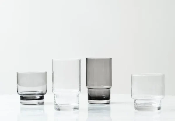 Normann Copenhagen Fit glas, 38 cl, rök