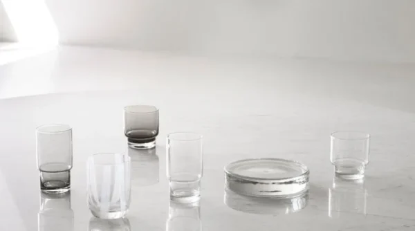 Normann Copenhagen Fit glas, 38 cl, rök