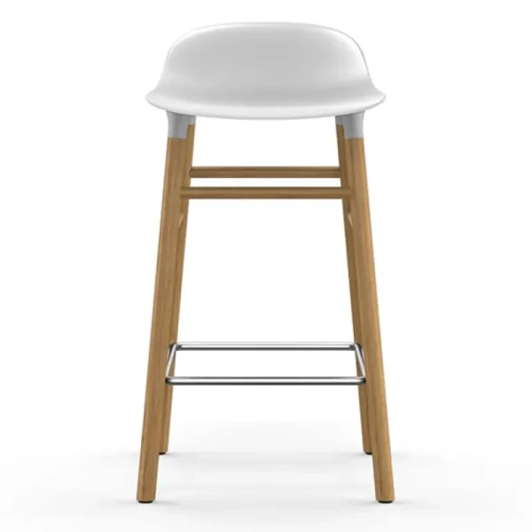 Normann Copenhagen Form barstol 65 cm, vit - ek