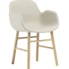Normann Copenhagen Form fåtölj, ek - Main Line Flax 20