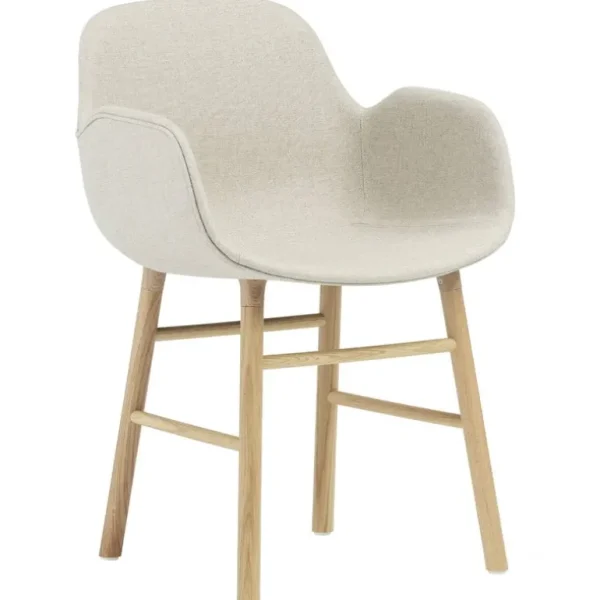 Normann Copenhagen Form fåtölj, ek - Main Line Flax 20
