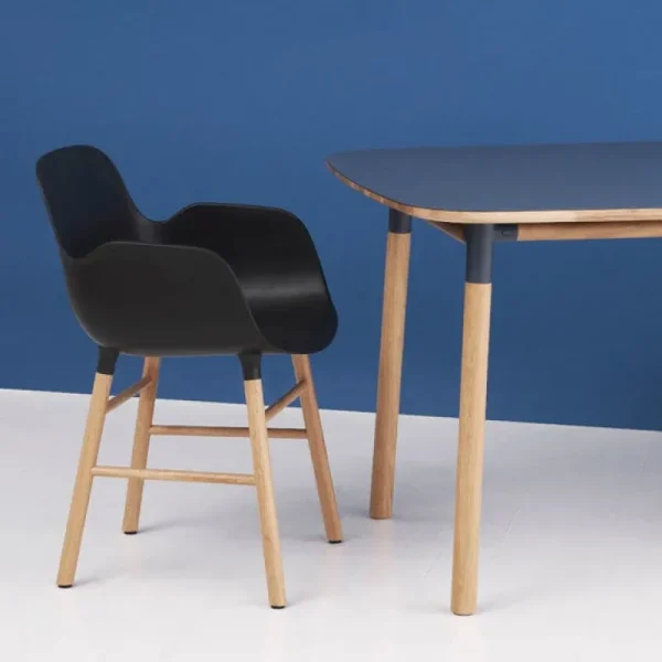 Normann Copenhagen Form fåtölj, vit - ek