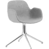 Normann Copenhagen Form Swivel 4L fåtölj, aluminium - Synergy 16