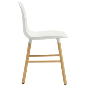 Normann Copenhagen Form stol, vit - ek